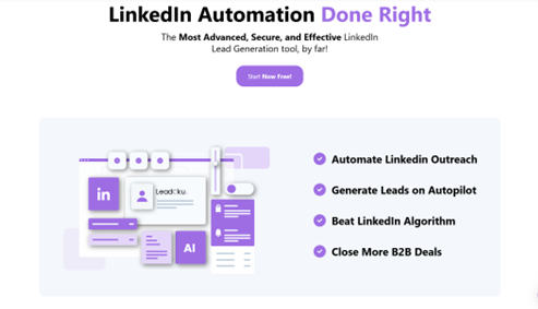 Effortlessly transform LinkedIn connections into valuable leads at a faster pace.