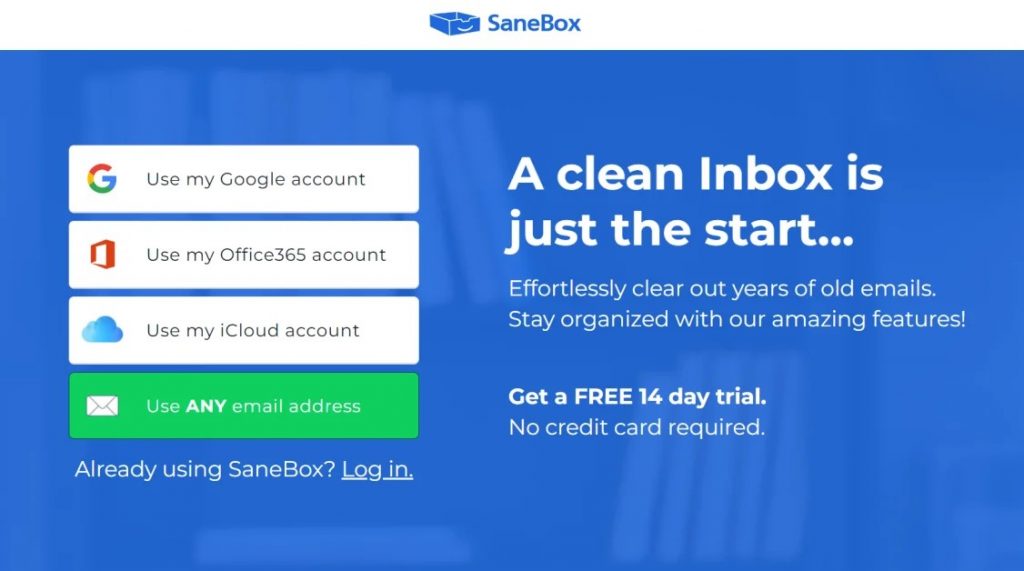 Get rid of Inbox clutter, and focus on the email that matters - with Sanebox.