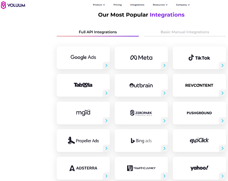 Voluum is a cloud-based ad tracker that integrates with multiple ad platforms and connects all the elements of your campaigns together.

It collects detailed data about your visitors & conversions and helps you discover the most profitable combinations of traffic, ads, landing pages and offers.